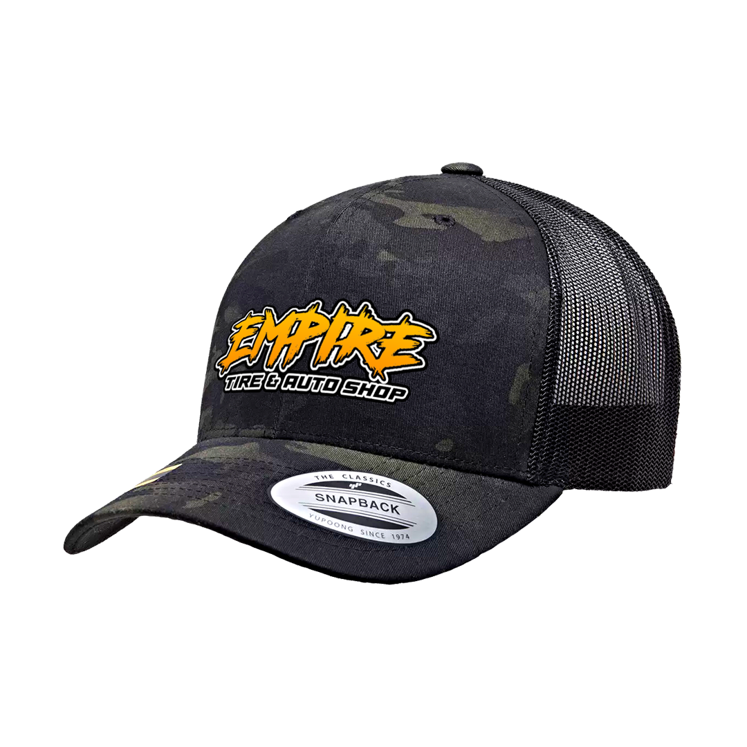 MultiCamo Empire Tire and Auto Shop Hat